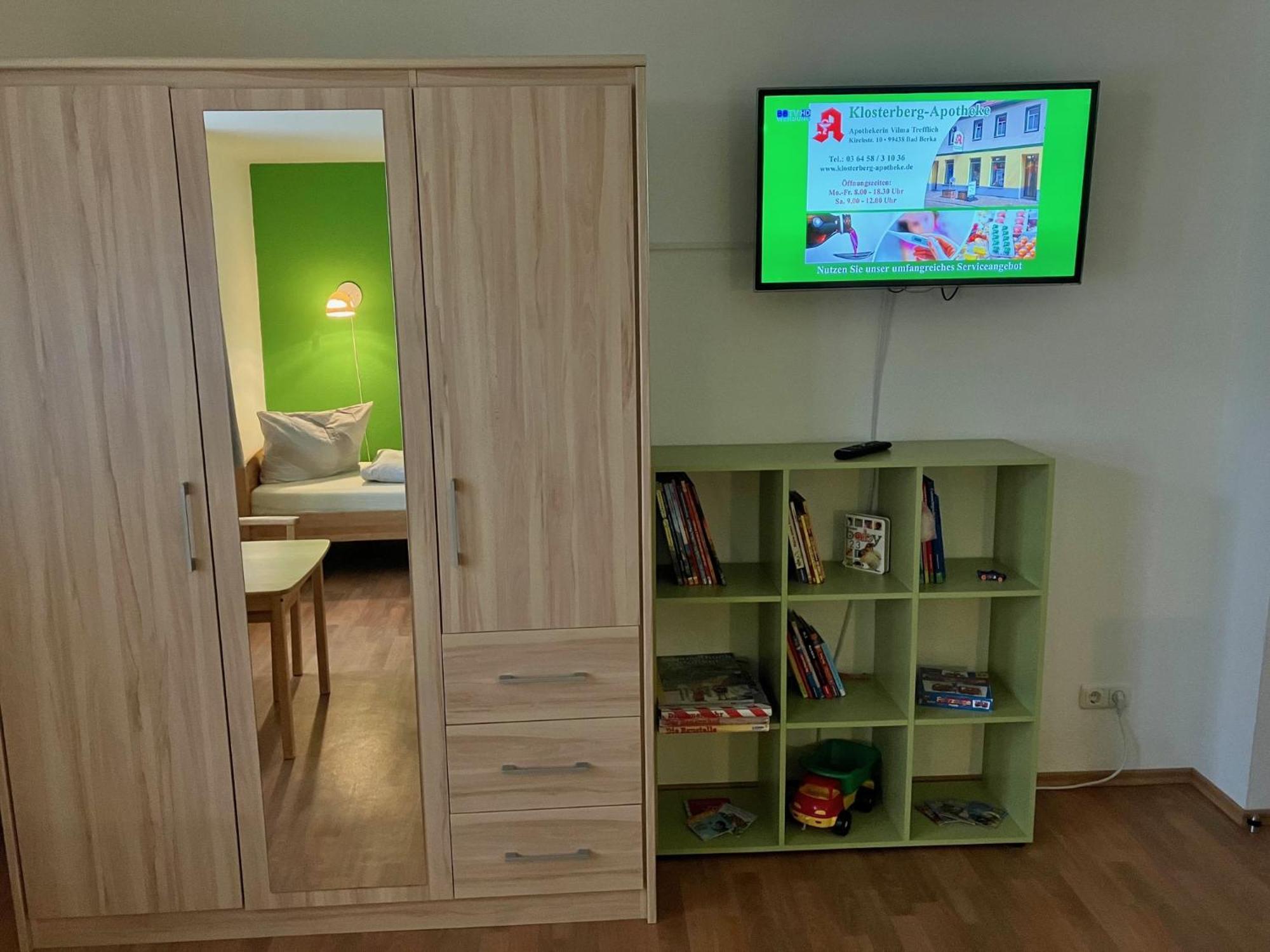 Ferienwohnung Morgensonne Am Kurpark Bad Berka - Parkplatz - Spielplatz - Wlan - 2 Schlafzimmer Luaran gambar